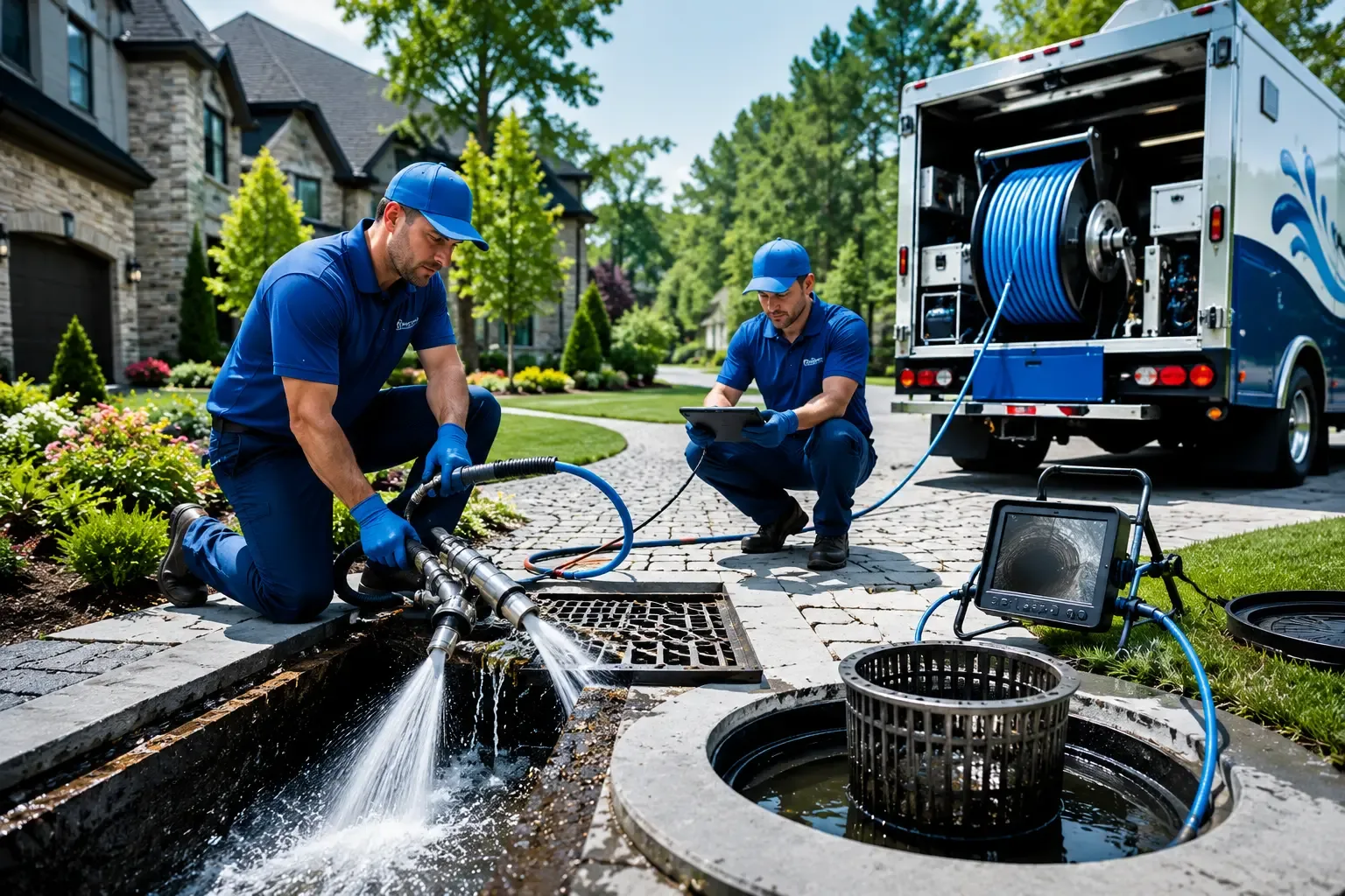 Local outdoor drain cleaning professionals in Farmland, IN